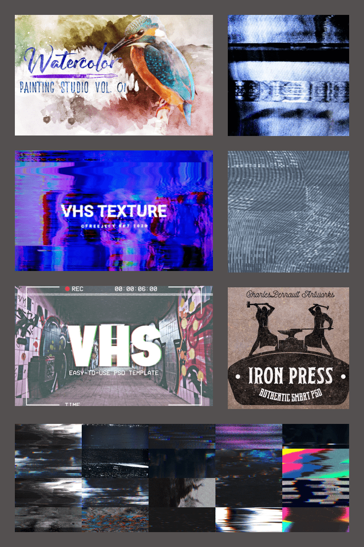 VHS Texture Pinterest.