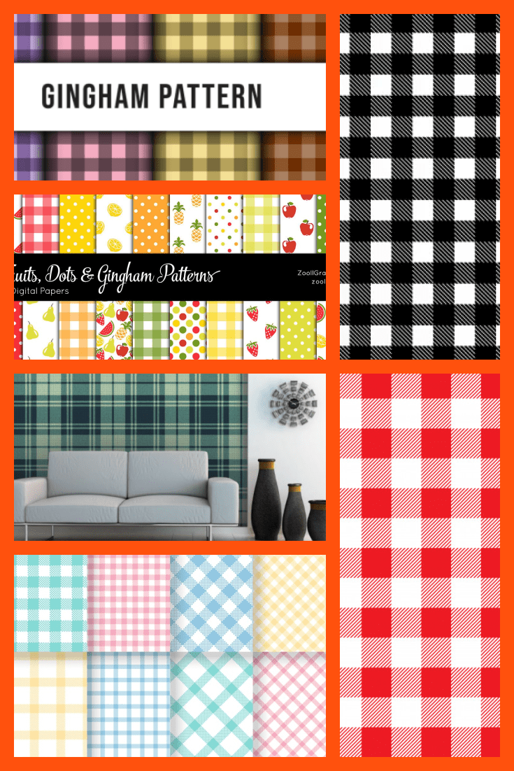 Gingham Patterns Pinterest.