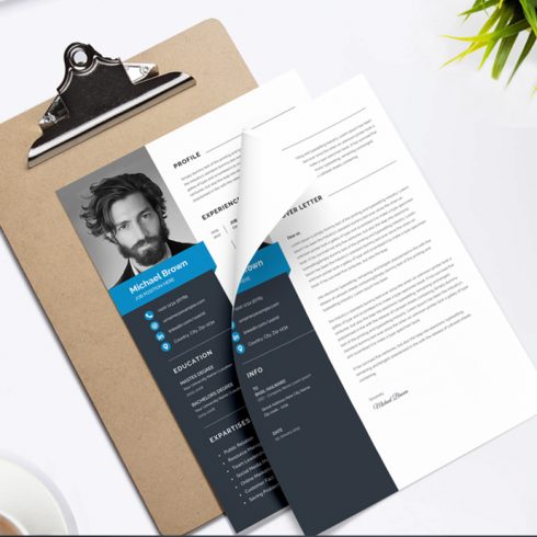 Modern Resume Template - MasterBundles