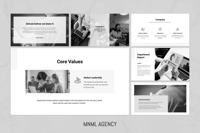 Annual Report - Animated Template - Master Bundles