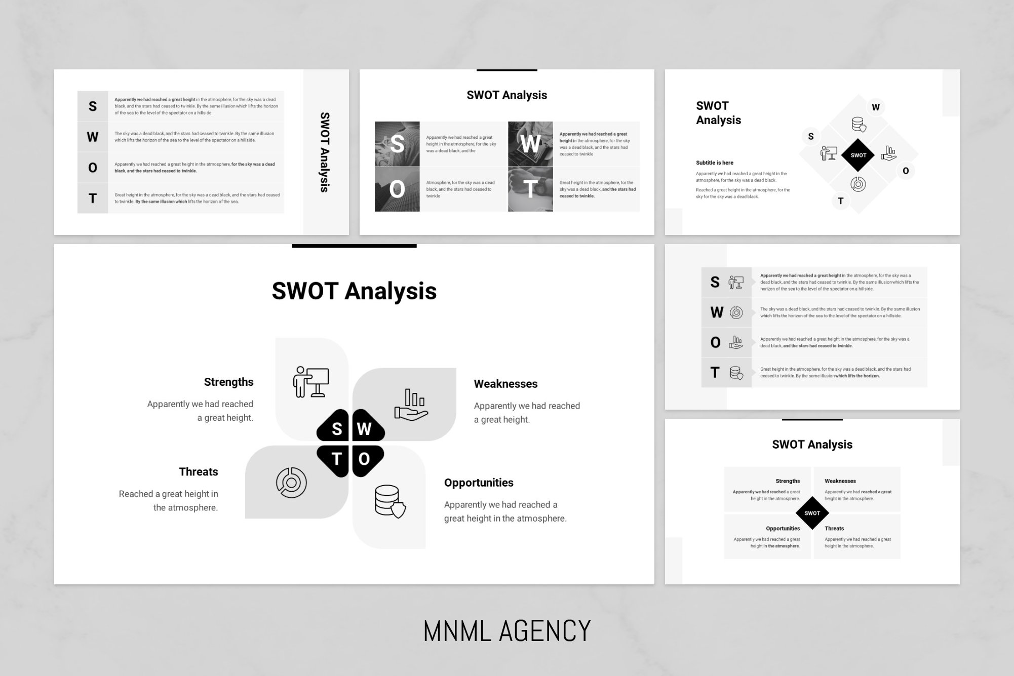 All details with swot analysis elements.