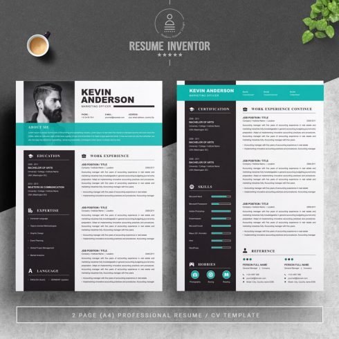 Marketing Officer Resume Template - MasterBundles