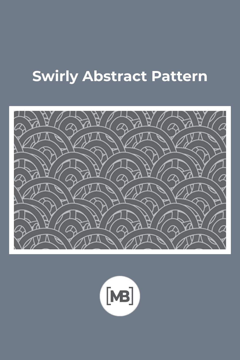 Swirl abstract grey pattern.