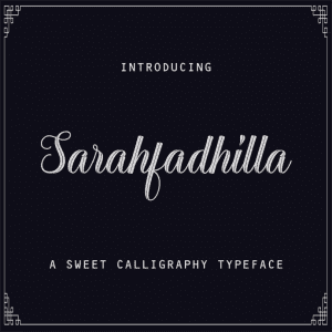 Sarahfadhilla Modern Calligraphy.