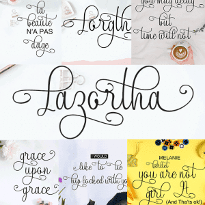 Lazortha Modern Calligraphy - Master Bundles