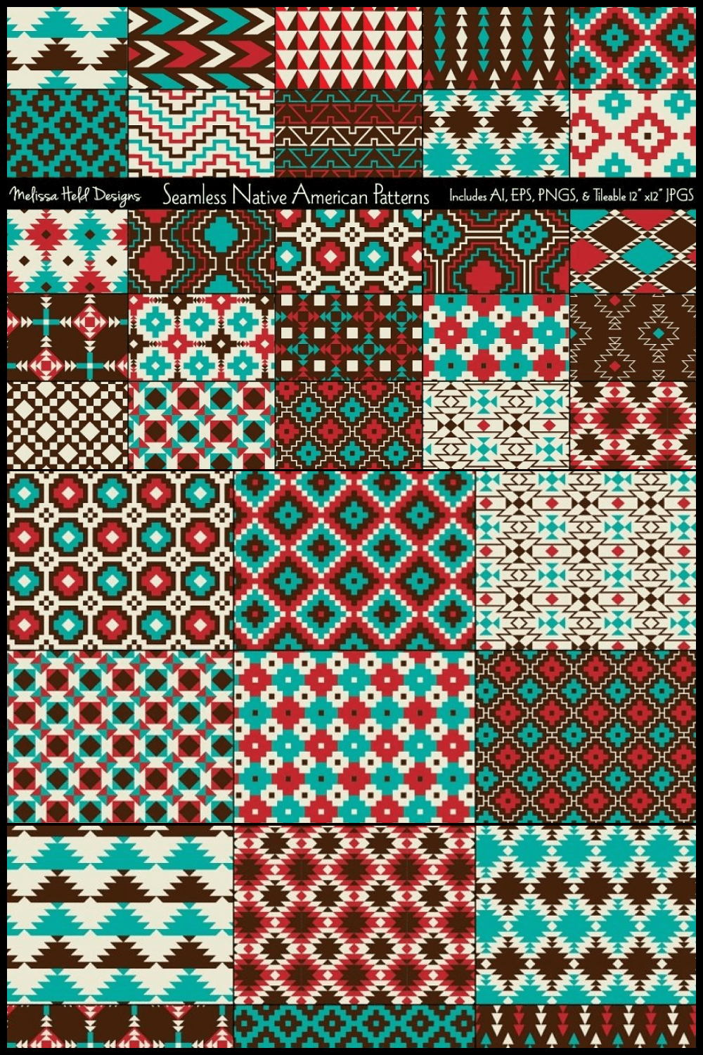 native american pattern wallpaper