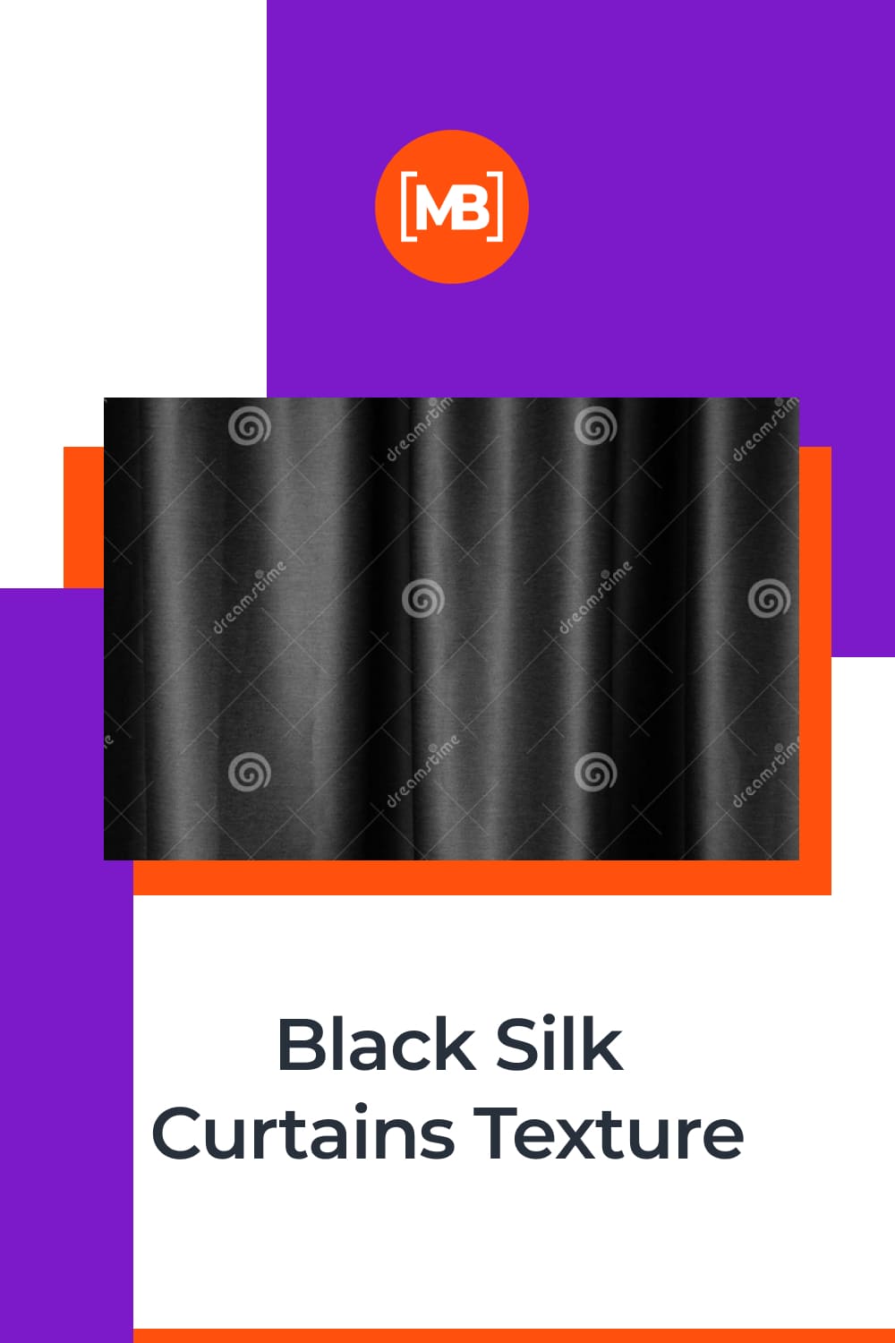 Premium black silk.