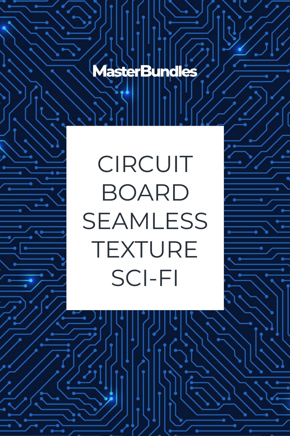 Circuit board seamless texture.