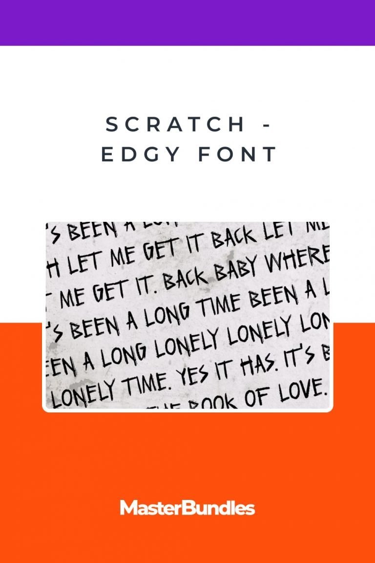edgy fonts free