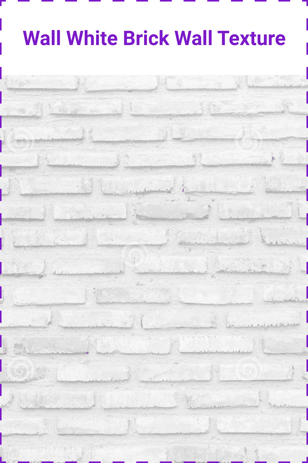 Wall white brick wall texture.