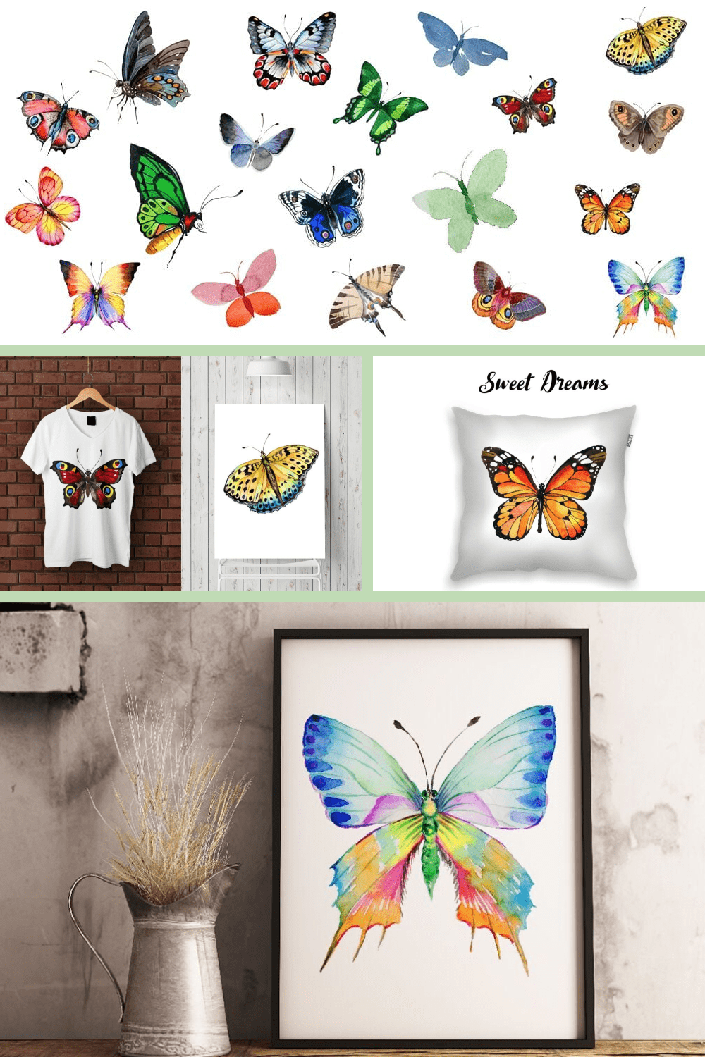 15-19-Watercolor-Butterflies-in-Vector-F