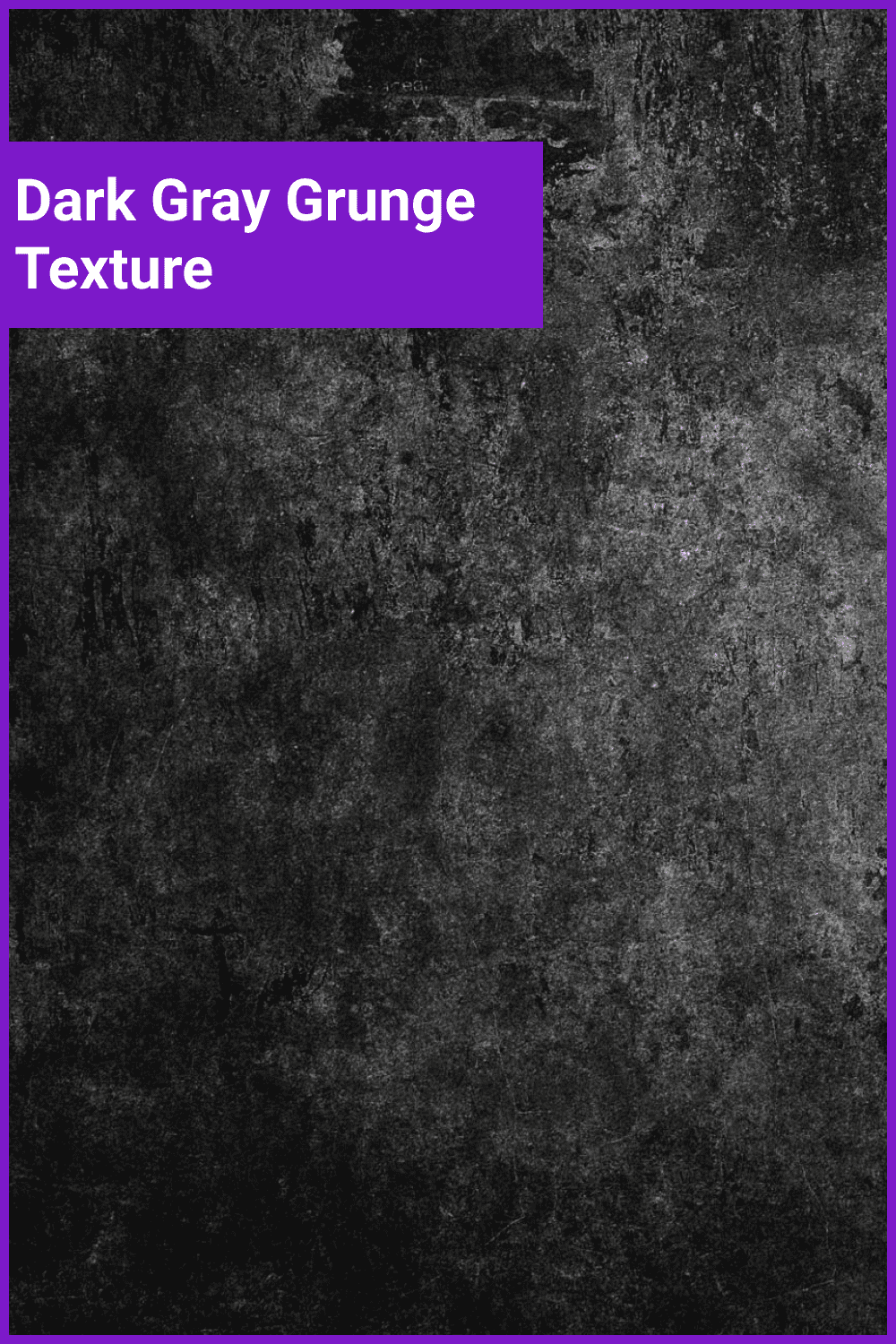 Dark gray grunge texture.