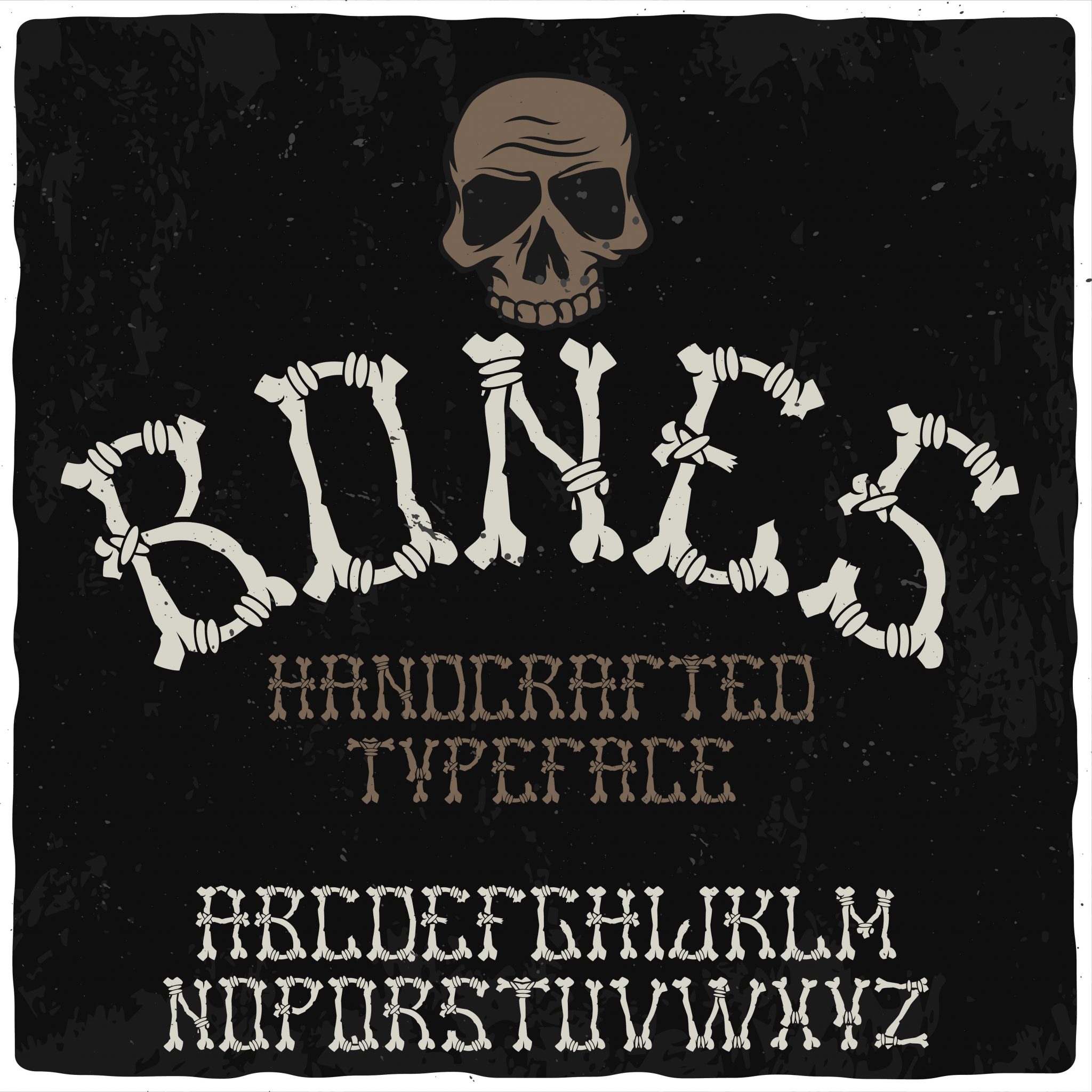 Bones Typeface Master Bundles