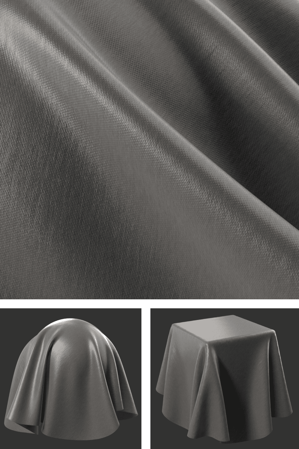 Fabric Upholstery Satin Texture.
