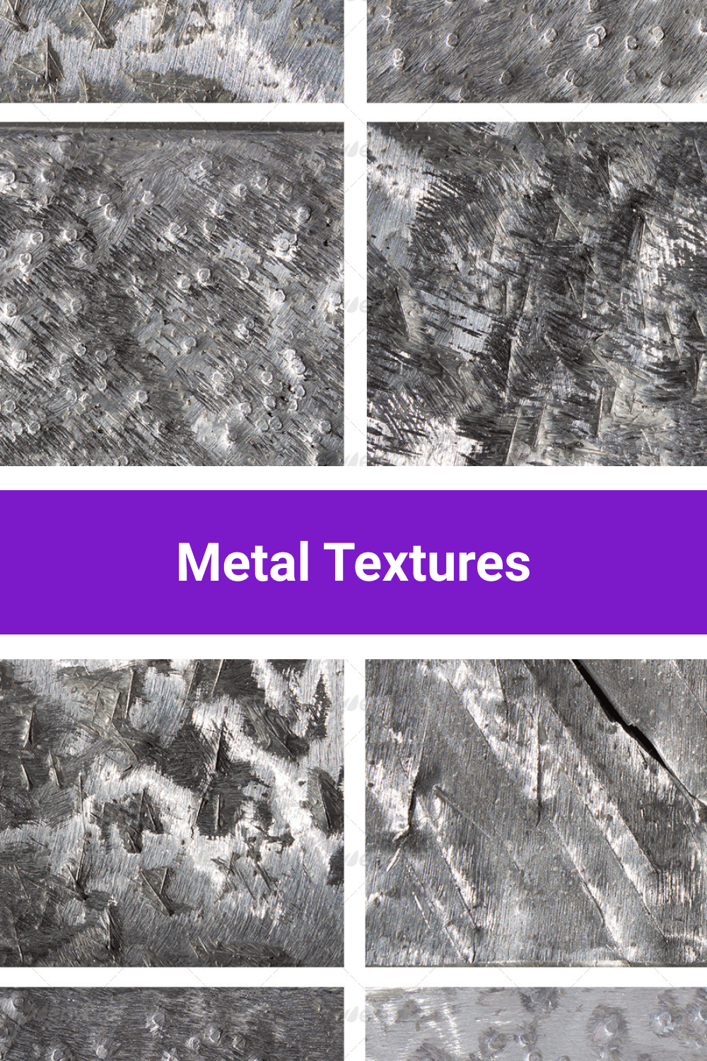 Metal textures.