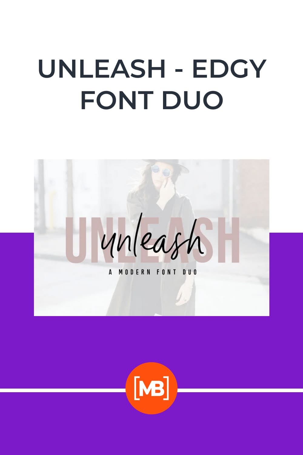 Urban font with cute style.