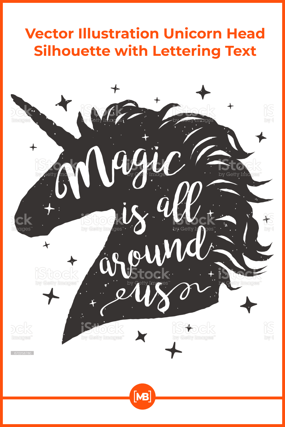 A big black magic unicorn.