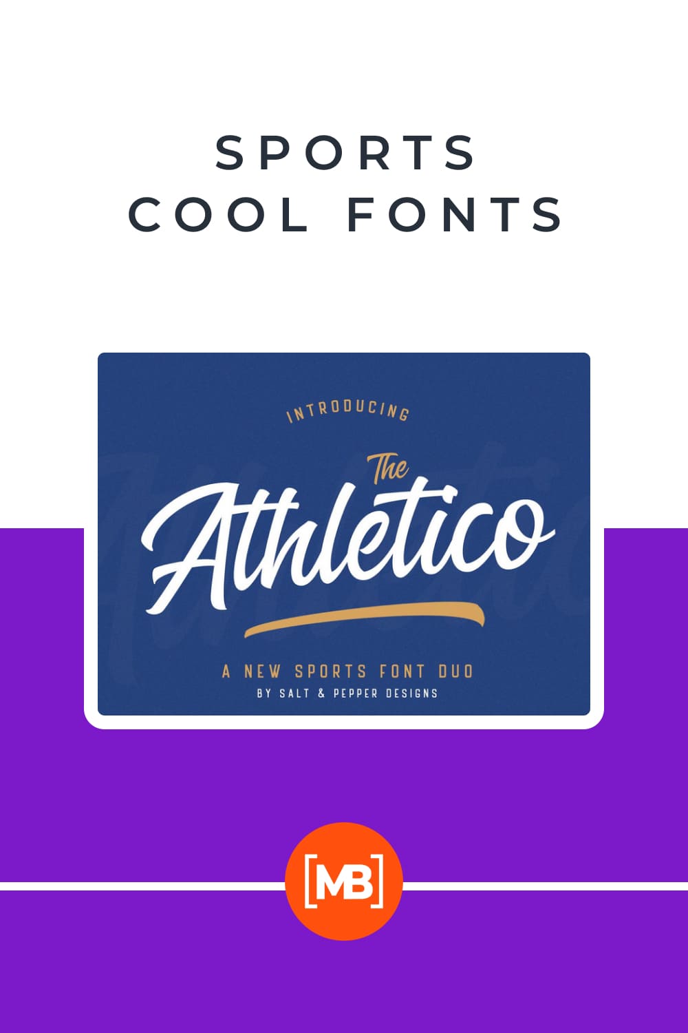 Nice and elegant sports font.
