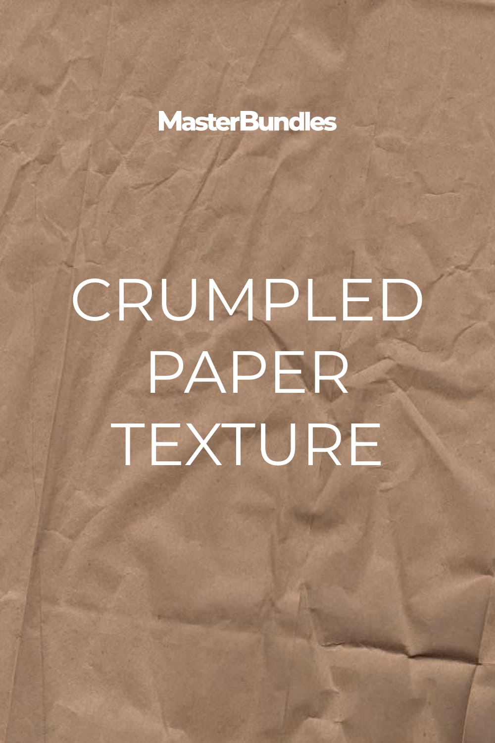 Crumpled Paper Texture.