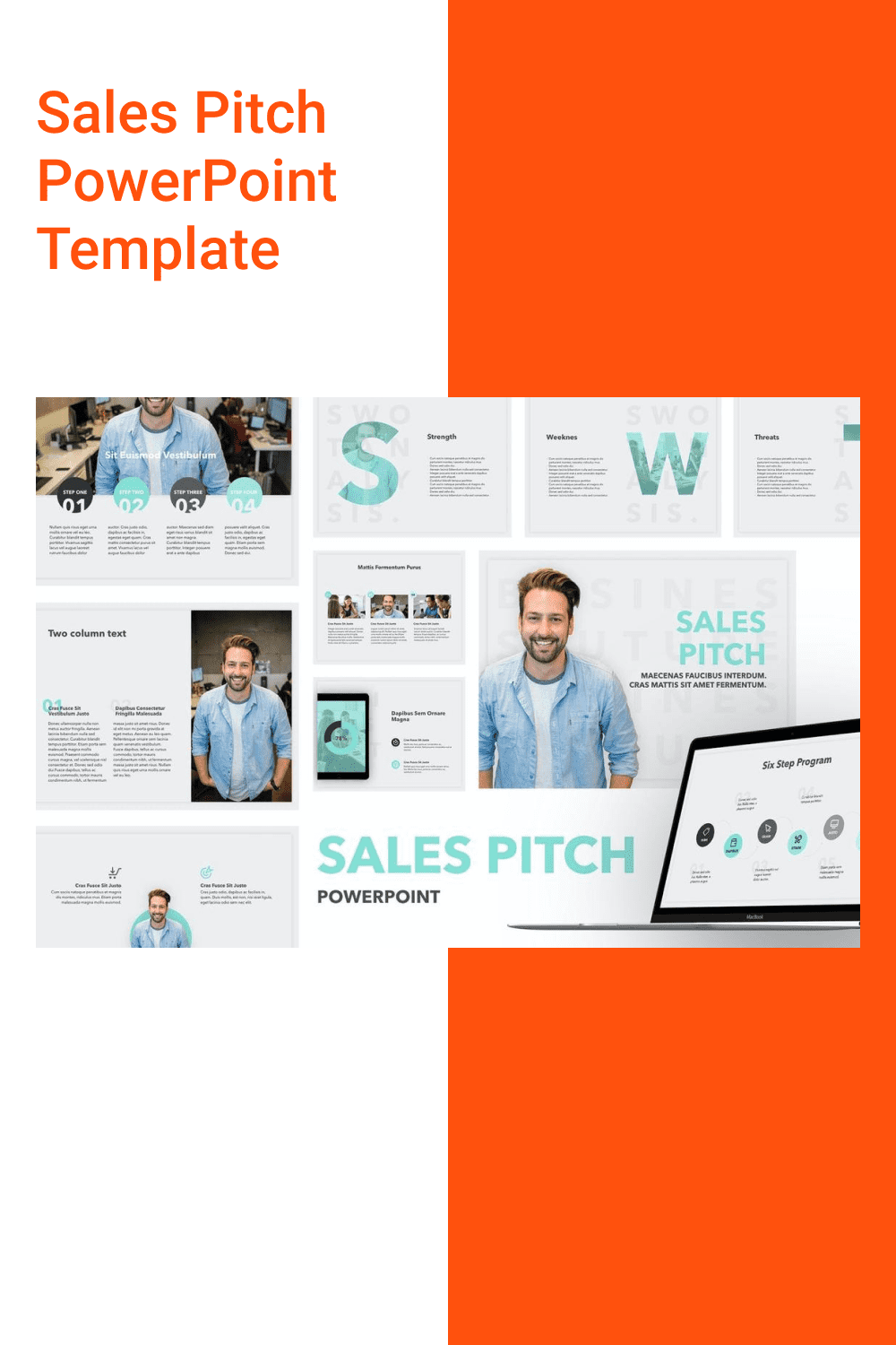 Sales Pitch PowerPoint Template.