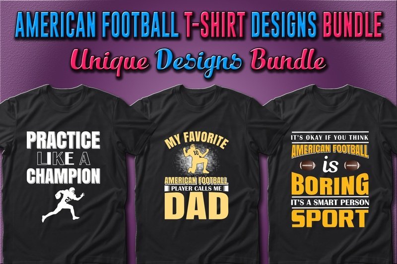 T-shirts with football champions.
