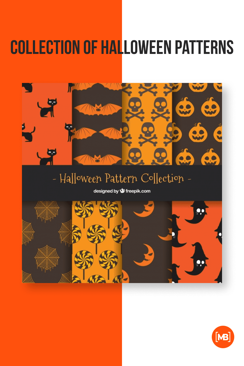 Collection of Halloween Pattern.