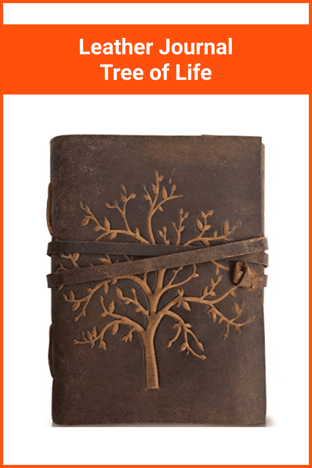 Leather Journal Tree of Life.