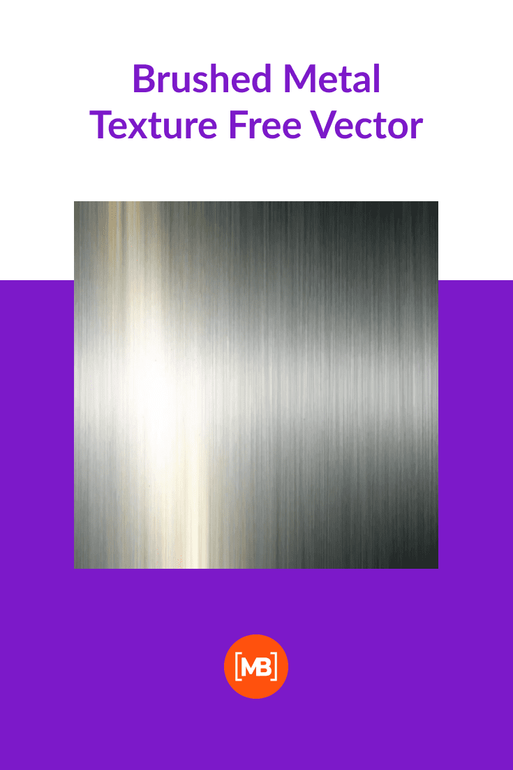 Brushed Metal Texture Free Vector.