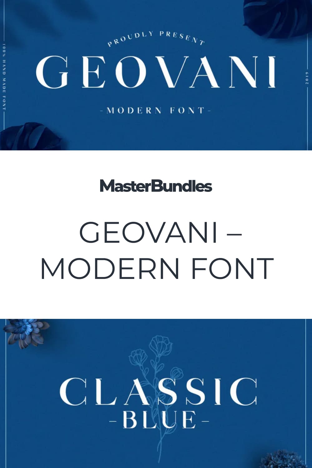 It’s a modern sans font with a strong character.