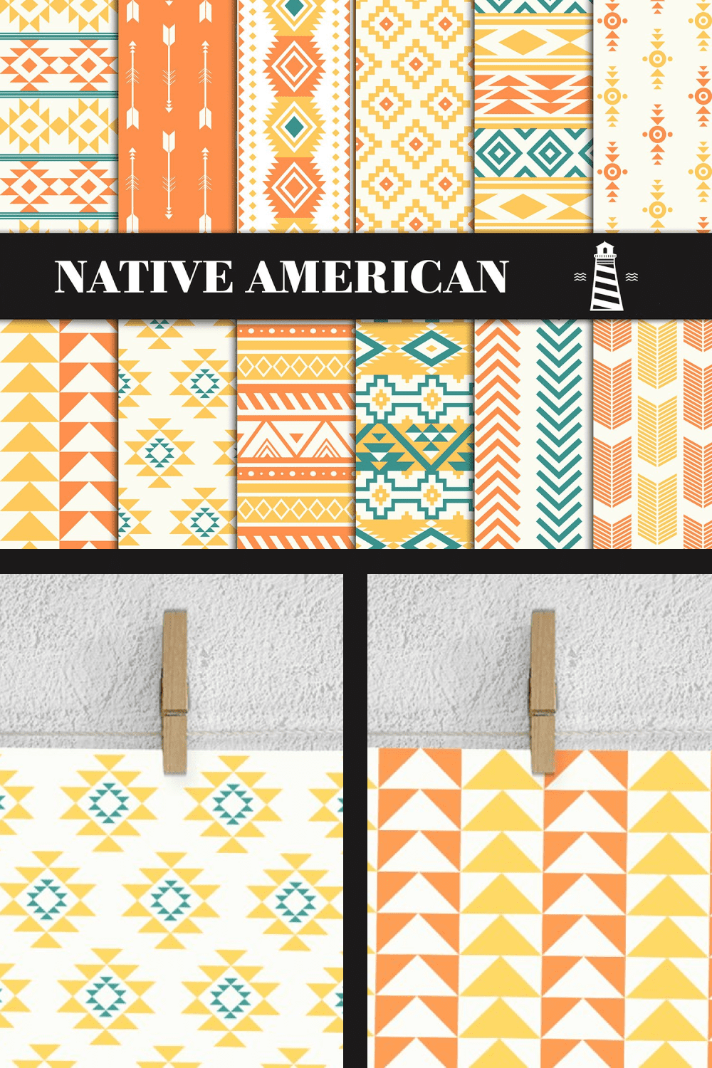 Native American Pattern.