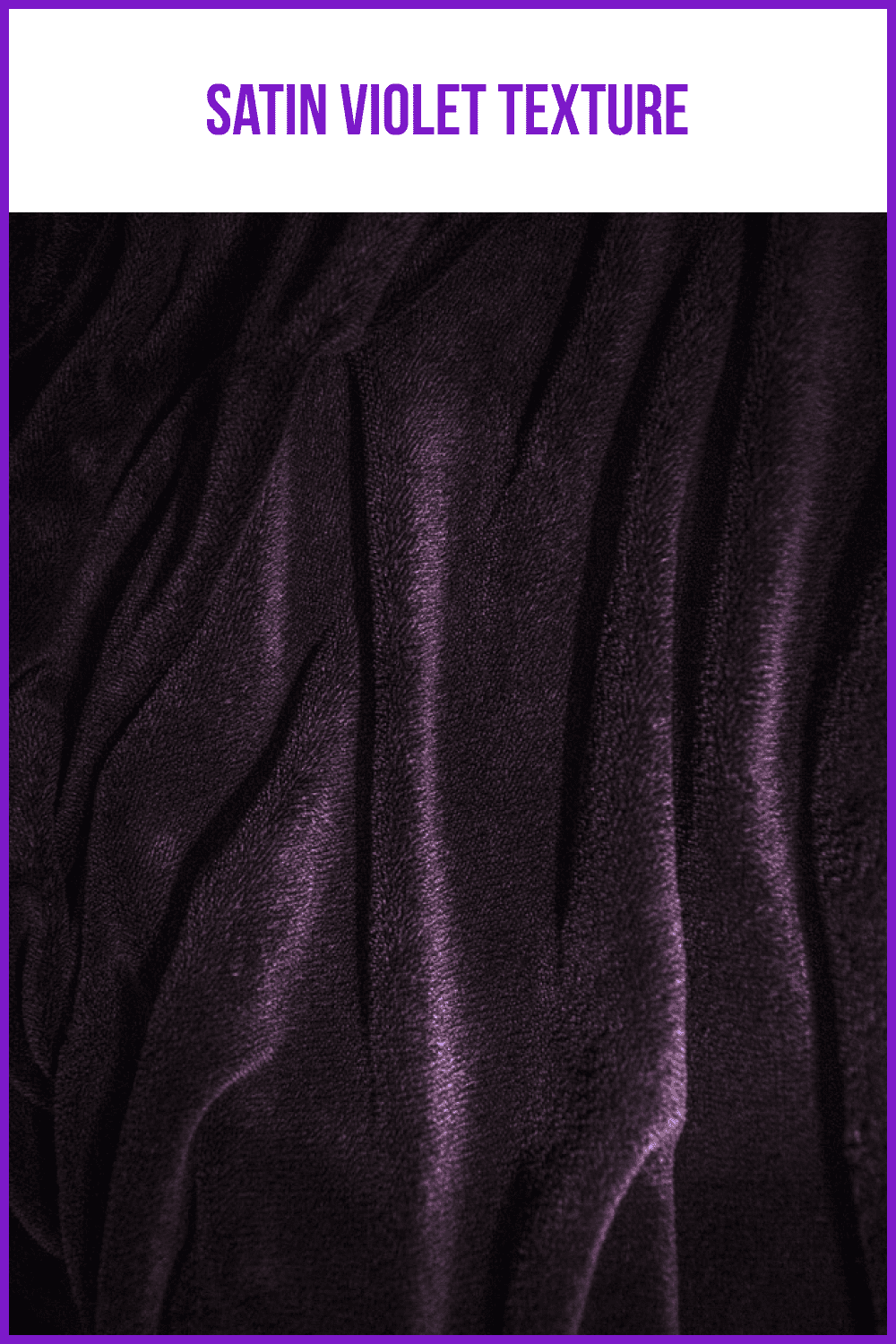 Satin Violet Texture.
