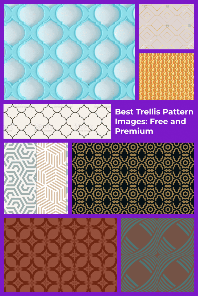 10 Best Trellis Pattern Images for 2021: Free and Premium