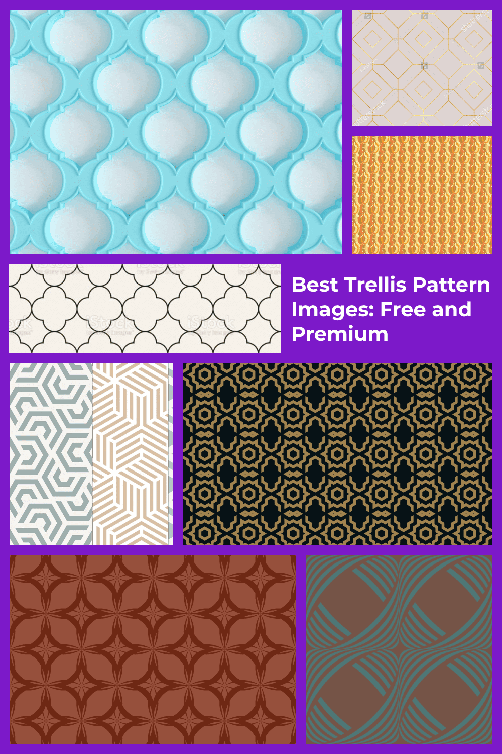 Trellis Pattern Pinterest.