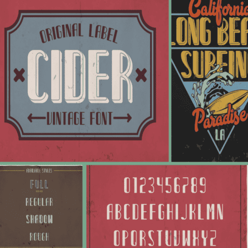Cider typeface cover image.