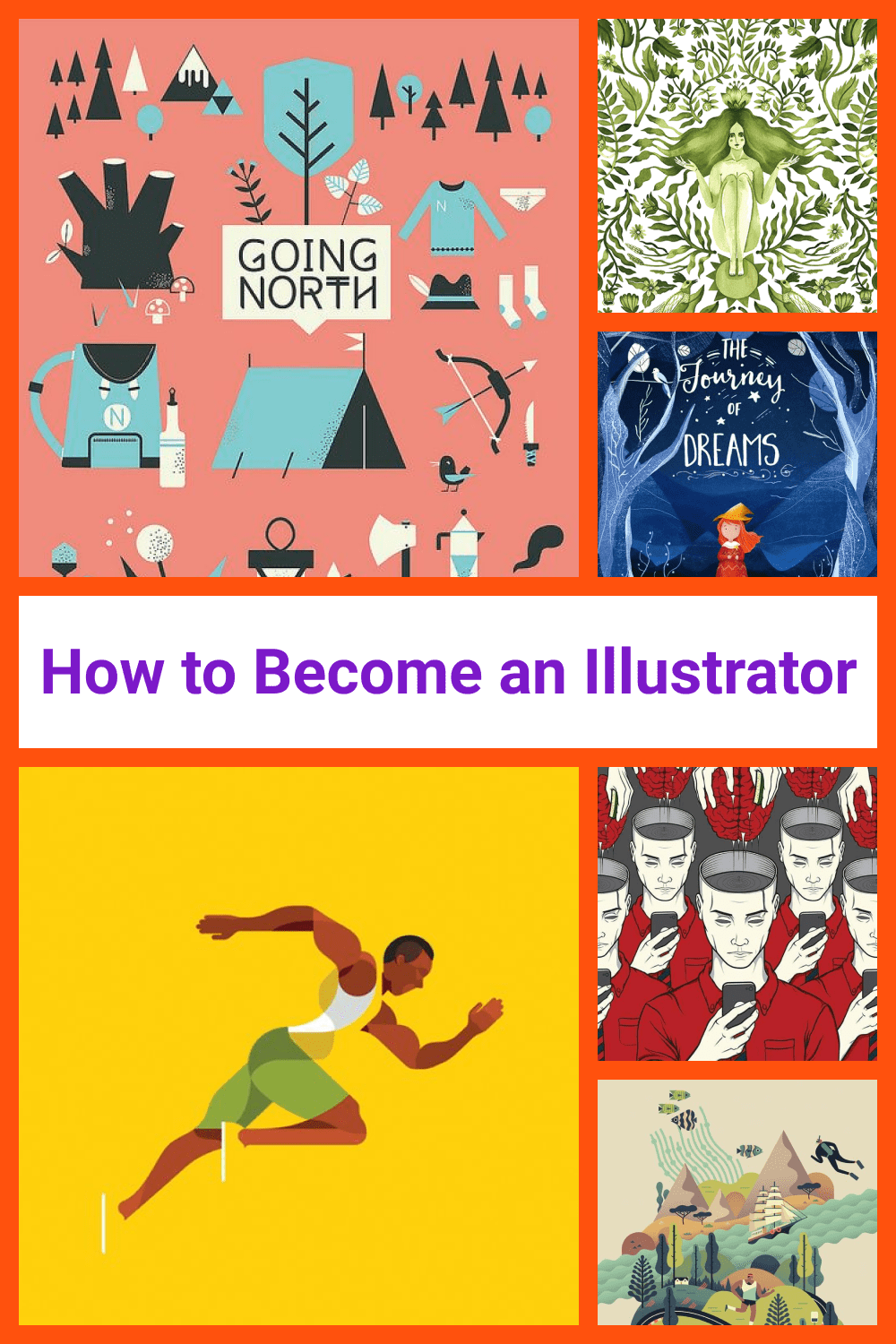 How to Become an Illustrator pinterest.