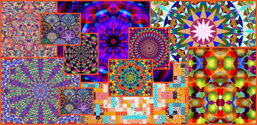 Kaleidoscope Patterns Example.