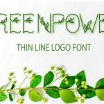 greenpower thin line font - main cover.