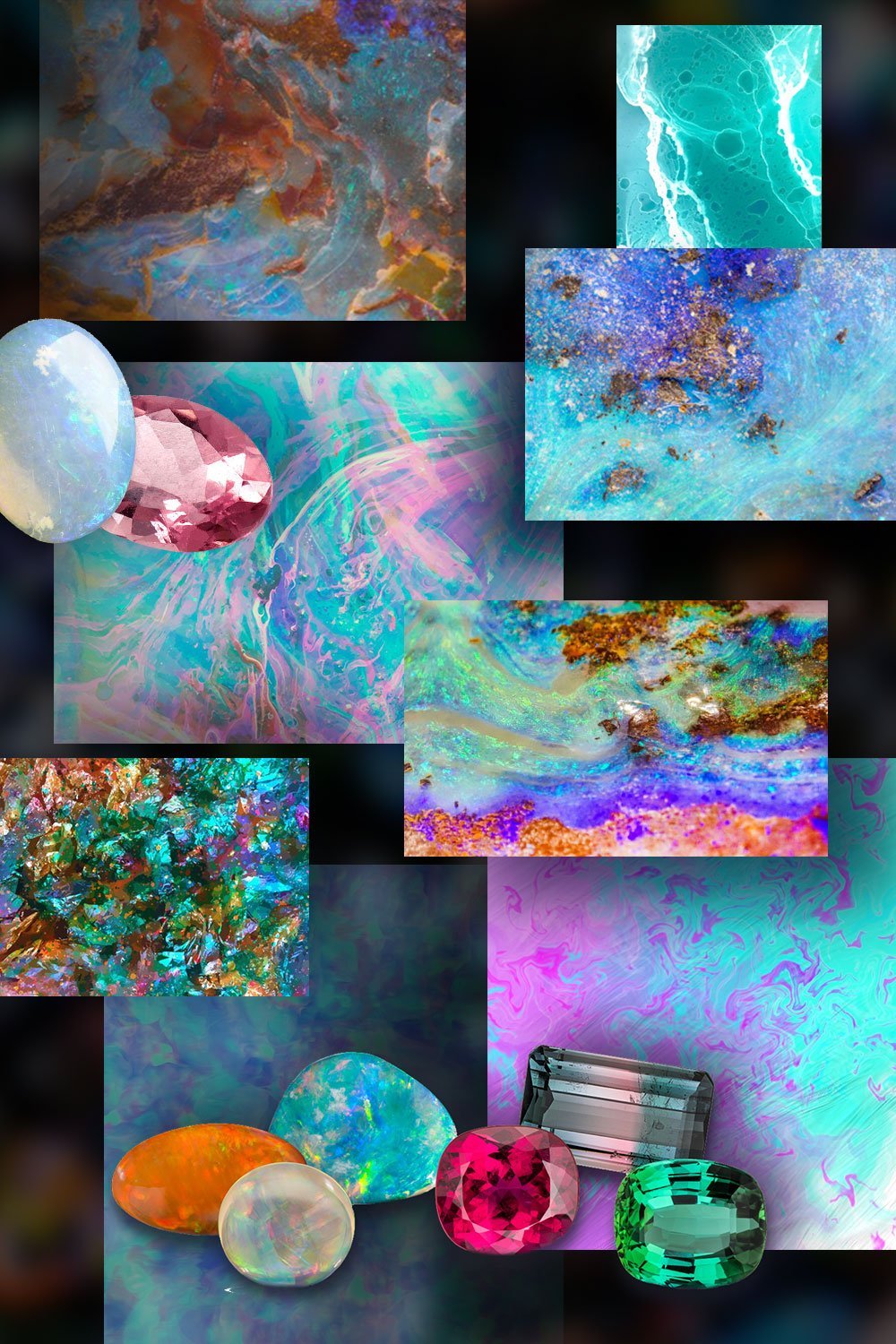 Opal texture Pinterest.