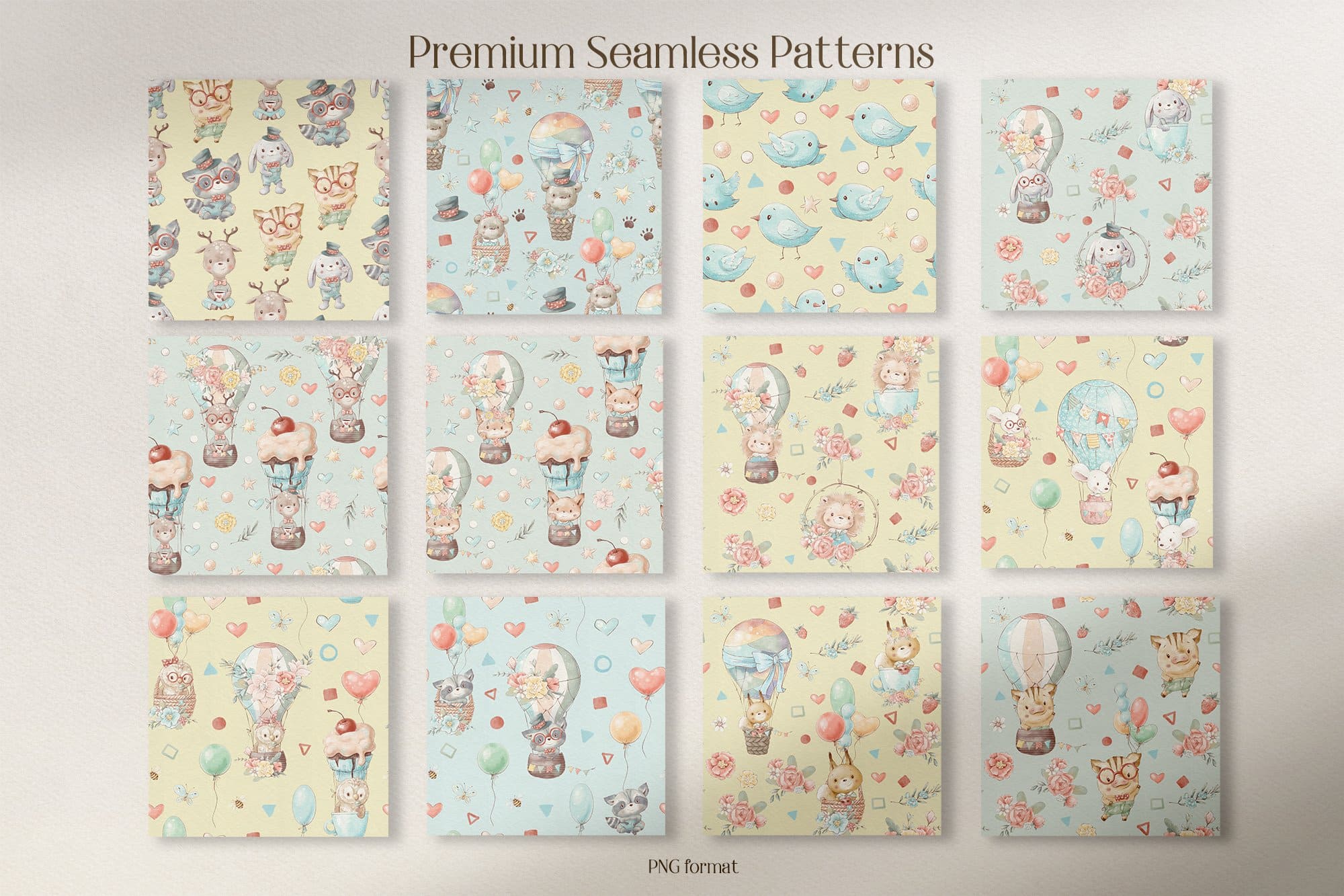 Premium seamless pattern.