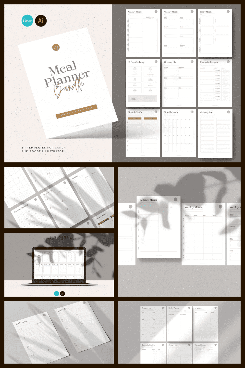 Stylish glider in light colors and modern accents. Such a planner is perfect for Vogue employees.