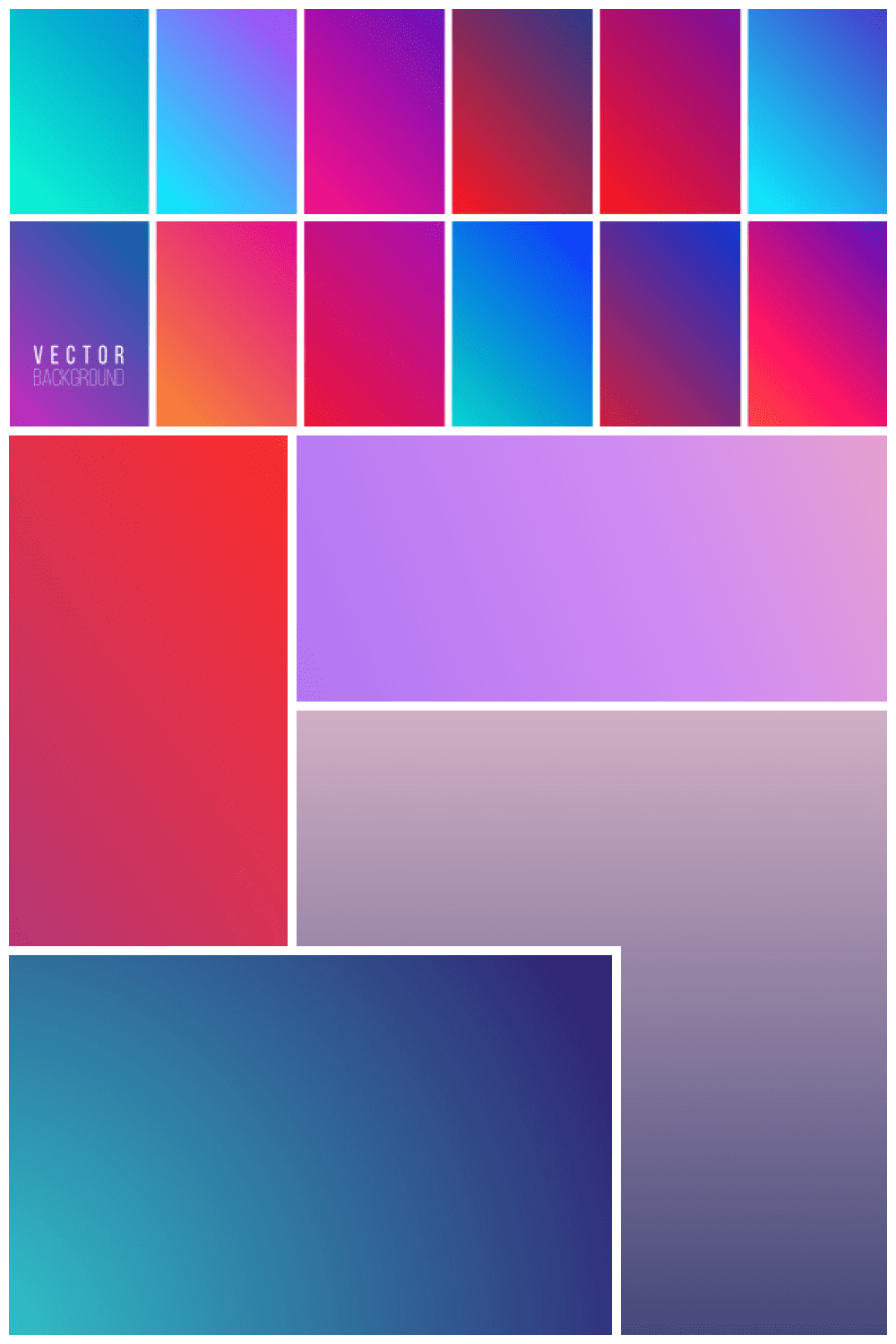 Gradient Pinterest.