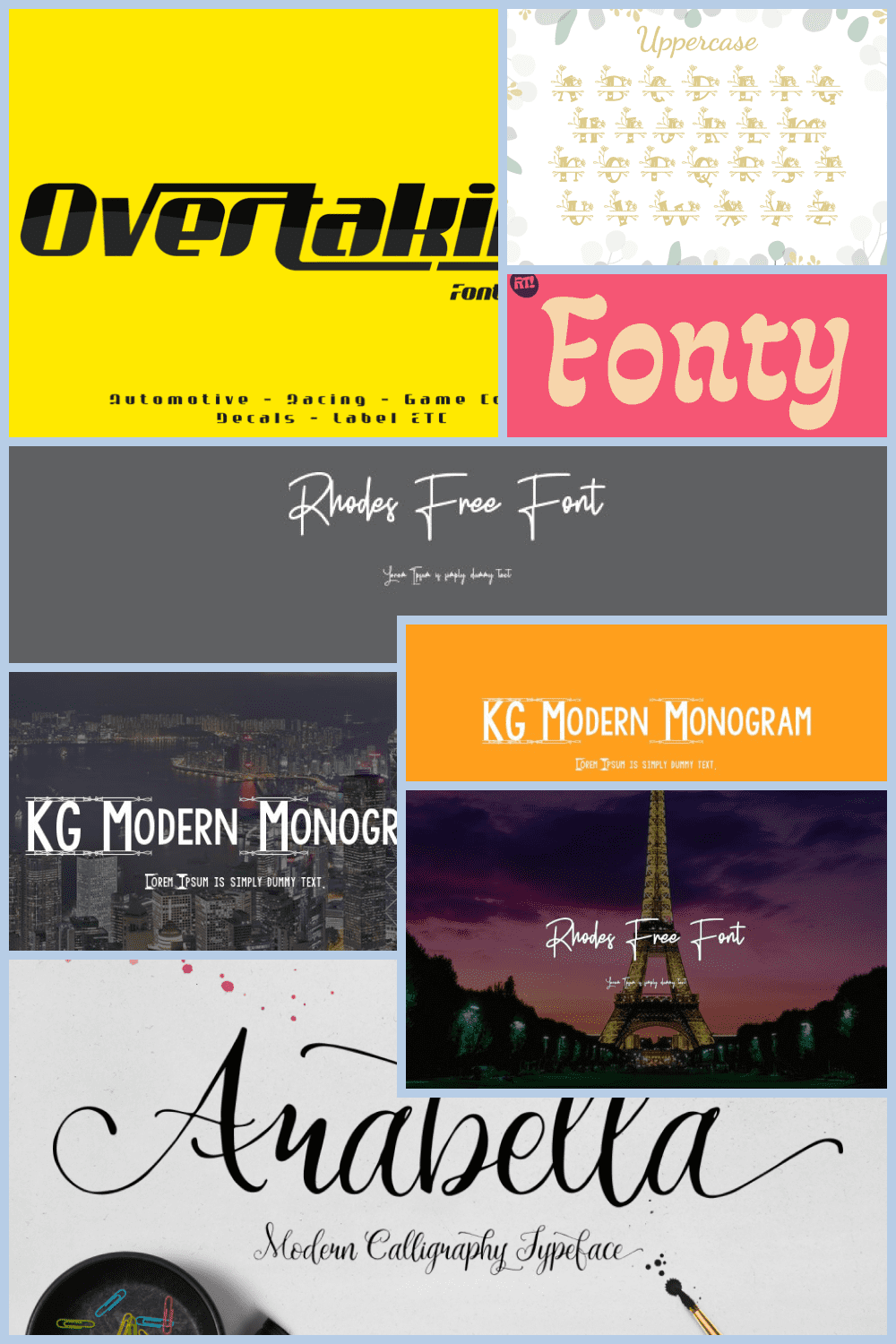 Monograma fonts Pinterest.