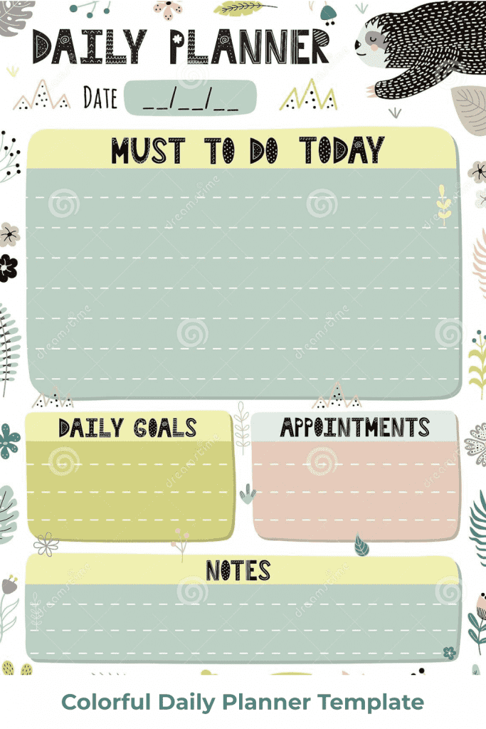 10+ Best Daily Planner Templates for 2021: Free and Premium