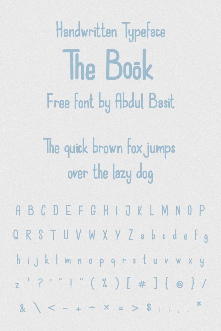 What Font Are Most Books Printed In