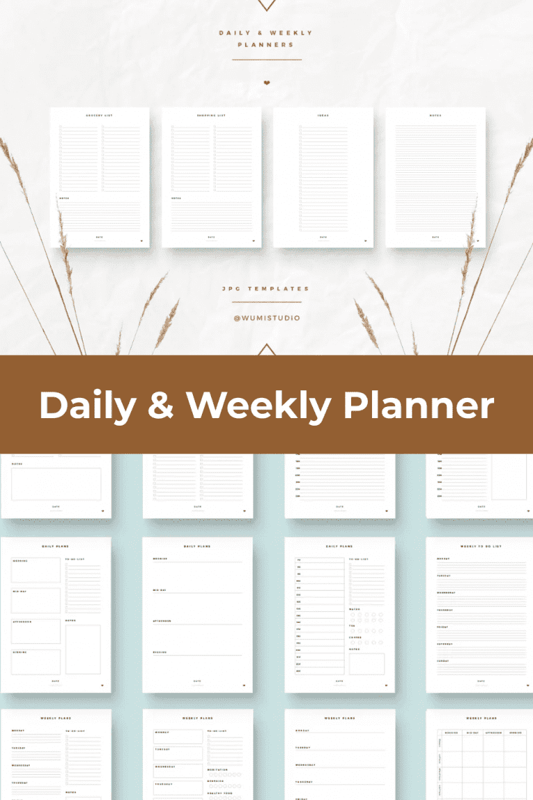 10+ Best Daily Planner Templates for 2021: Free and Premium