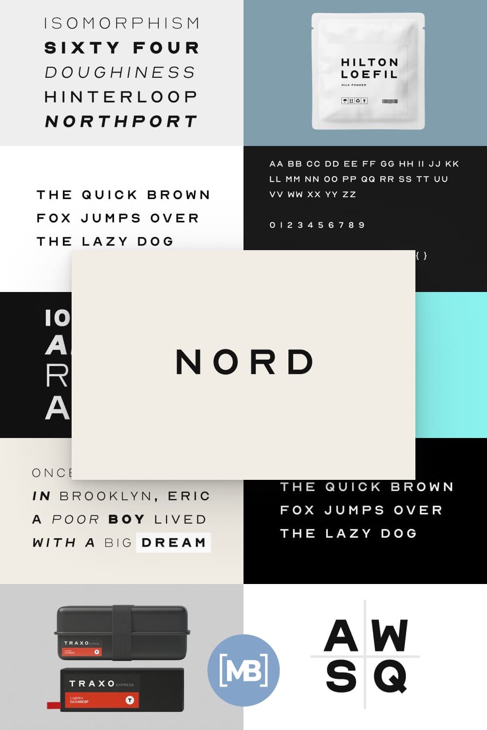 This is a minimal & modern Sans Serif / Display / All-Caps typeface that stands out from crowd.