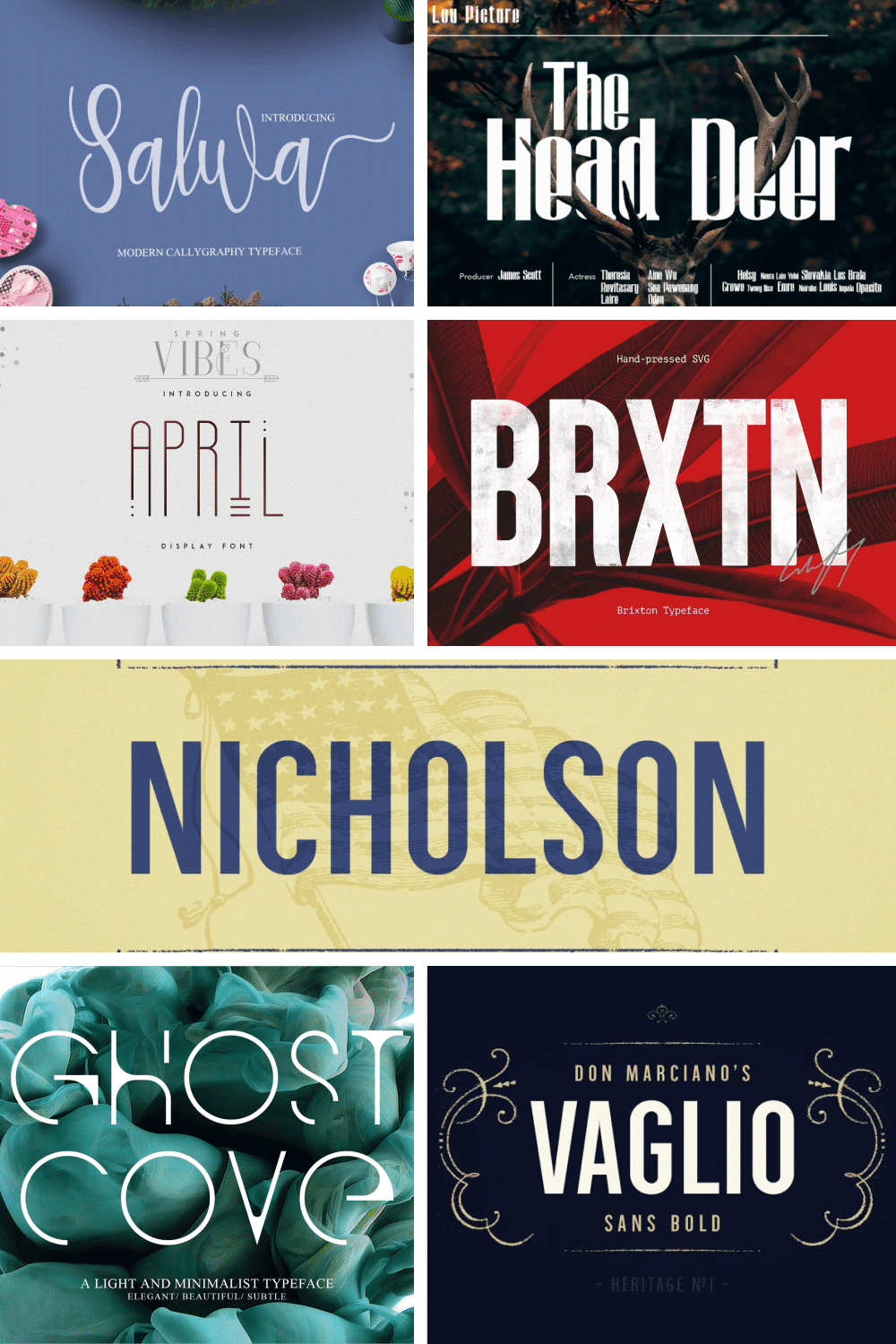 Fonts for Banners Pinterest.