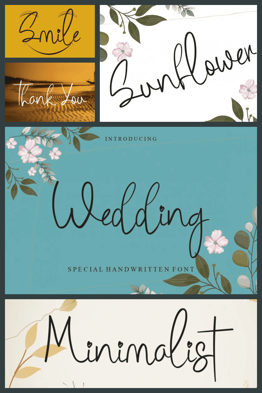 It’s an equally lovely and cursive handwritten font that’s great for delivering any message with authenticity and charm.