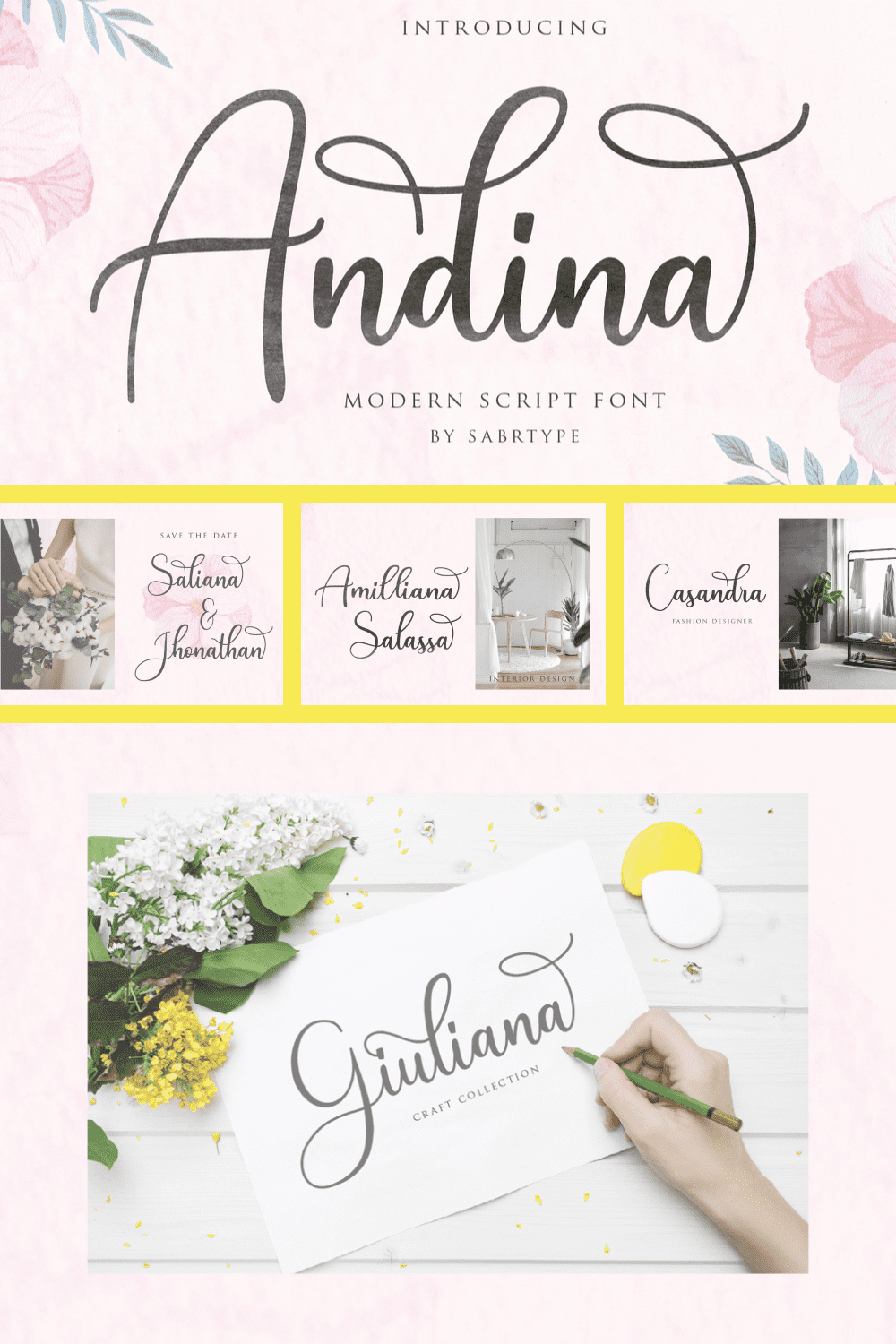 It is an inspirational font perfect for weddings and romantic evenings.