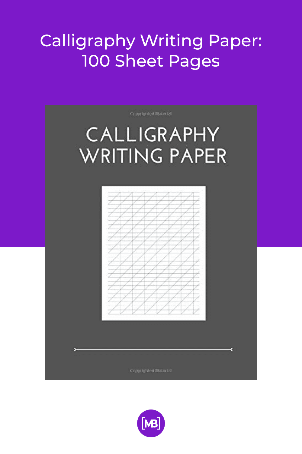 Now calligraphers can build their skill by practicing lettering on this artist-grade pad of calligraphy paper.